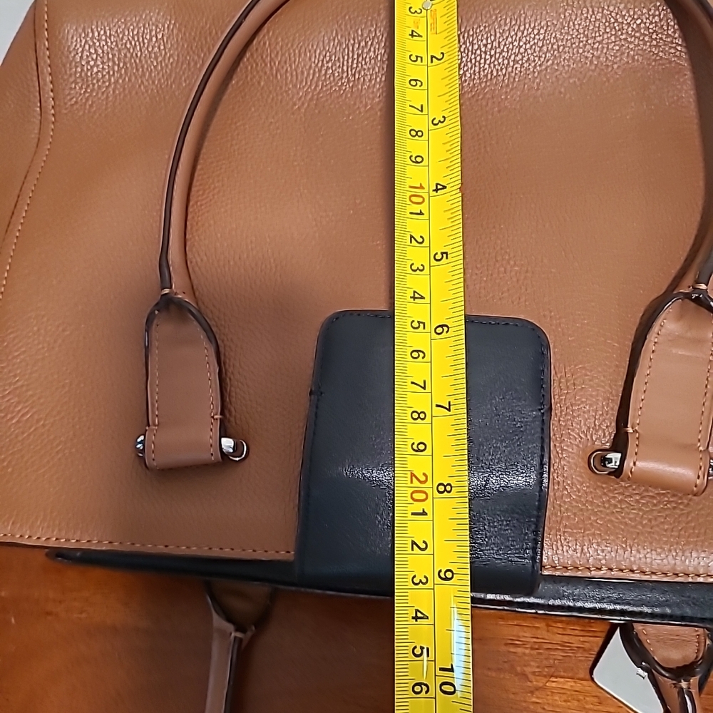 Coach Tan Leather Satchel - Picture 15 of 15